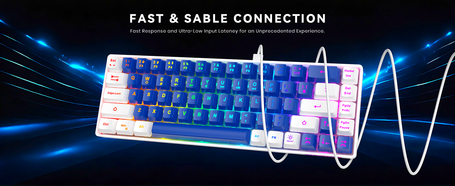 wired gaming keyboard