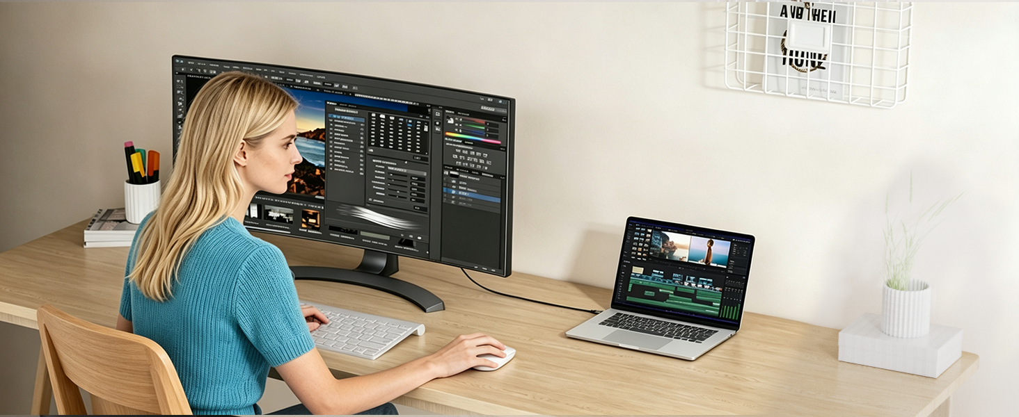 usb c to usb c 3.2 data video monitor cable A+10