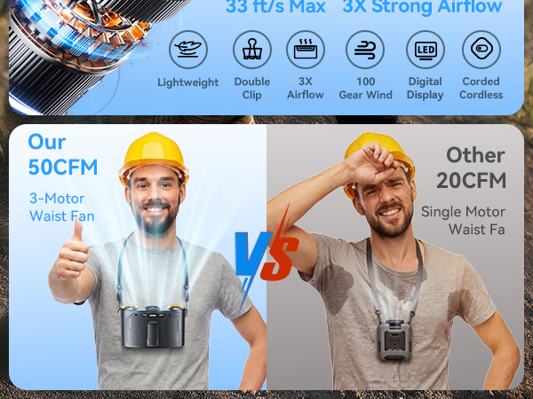 clip on fan for shirt
