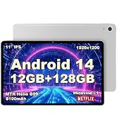 LincPlus M11 Tablet 11" Android 14 | 12GB RAM + 128GB (Expandable to 2TB) | Helio G99 | 90Hz IPS ...
