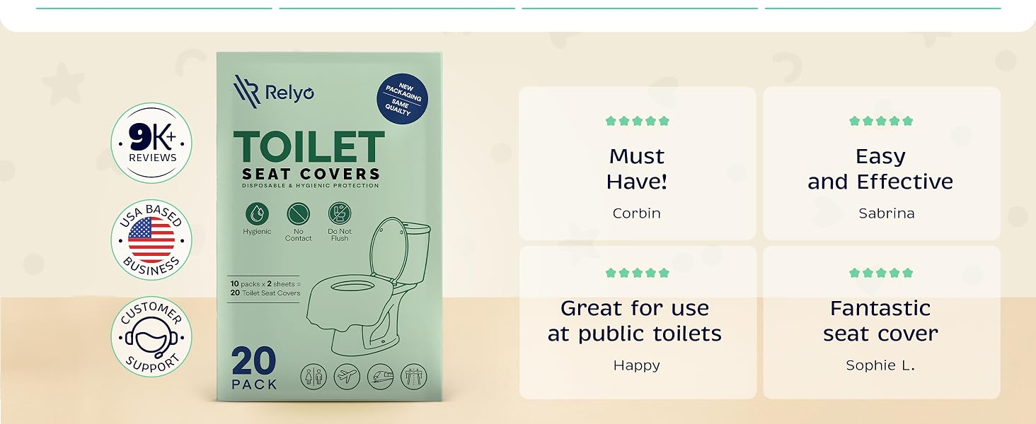 family travel toilet covers, dinosaur print toilet liners, loved by kids and parents, Relyo