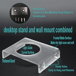 table stand holder wall mount for echo dot 5th generation echo dot 4th gen homepod mini