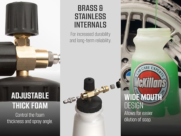 McKillans Foam Cannon Wide Mouth