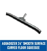 Unger - 91015 Professional AquaDozer Smooth Surface Curved Floor Squeegee, 24