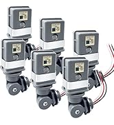 Ensayeer 6 Pack Waterproof Photocell Sensors for Outdoor Lights, 120V AC 50/60Hz Photocells with ...
