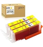 EXCERCUS Replacement for Canon CLI-281 CLI-281 XXL Yellow Compatible Ink Cartridges Use for PIXMA...