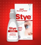 Stye Sterile Lubricant Eye Drops, Stye Relief Eye Drops, 0.5oz