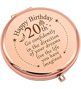 20th Birthday Gifts for Girls Friend 20 Year Old Birthday Gifts Inspirational Gifts Makeup Mirror...