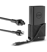 New Slim 65w USB-C AC Laptop Charger Fit for Dell Laptops Latitude 5420 5440 5520 7285 7490 7410 ...