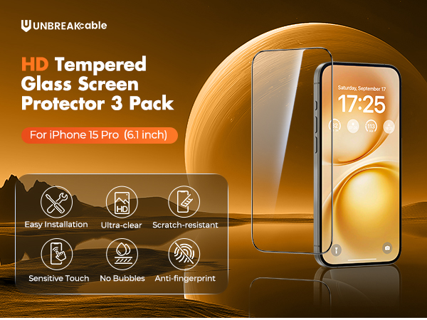 iphone 15 pro screen protector, screen protector 15 pro