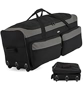 Travelers Club 36" Asgard 3-Wheel Rolling Duffel Bag