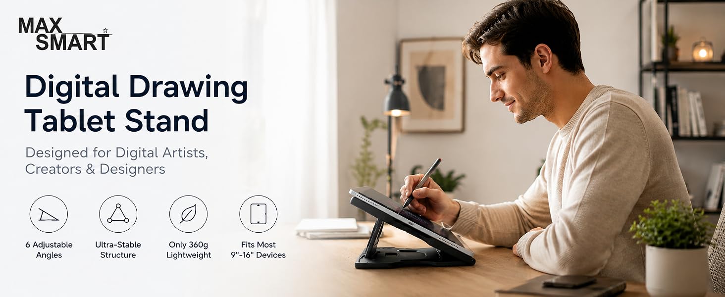 Digital Drawing Tablet Stnd Artists Choose It