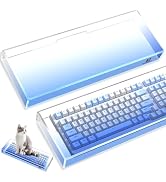 ZIYOU LANG KC04 Acrylic Transparent Keyboard Cover(17.4 * 6.5 * 1.89 Inch) | Dustproof,Waterproof...