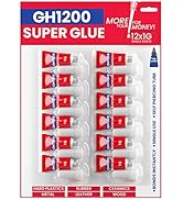 Super Glue All Purpose with Anti Clog Cap. Ca Glue - Adhesive SuperGlue. Cyanoacrylate Glue for H...