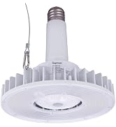 dephen 120W UFO LED Light Bulb with E39 Mogul Base Extender, 5700K High Bay Corn Light Compatible...