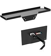 STANDOPIA 16 inch VESA Shelf - Behind VESA Storage Shelf Mount 15.75" Wx4.33 D, Holds WiFi Router...