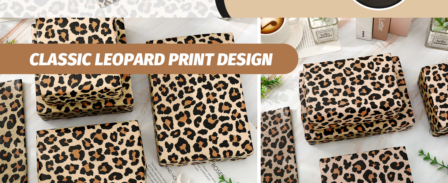 Leopard Print Tissue Paper