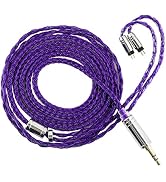 Linsoul Tripowin Zonie IEM Cable, 16 Core Silver Plated Earphone Upgraded Cords, 1.25m SPC in Ear...
