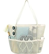 GYEUKHAM Beach Bag for Women with Outer Pocket, Waterproof Large Tote Bag for Cruise Essentials