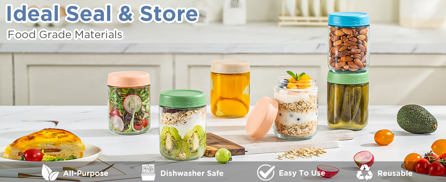 Glass Storage Jars