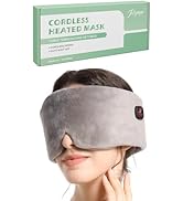 Telepepe Heated Eye Mask, Neck Heating Pad for Neck Pain Electric Dry Eyes Sinusitis, Cordless He...
