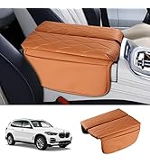 Karltys Center Console Cover for BMW X5 G05/ X7 G07 2019-2025 2026 /X6 G06 2020-2025 2026, Leathe...