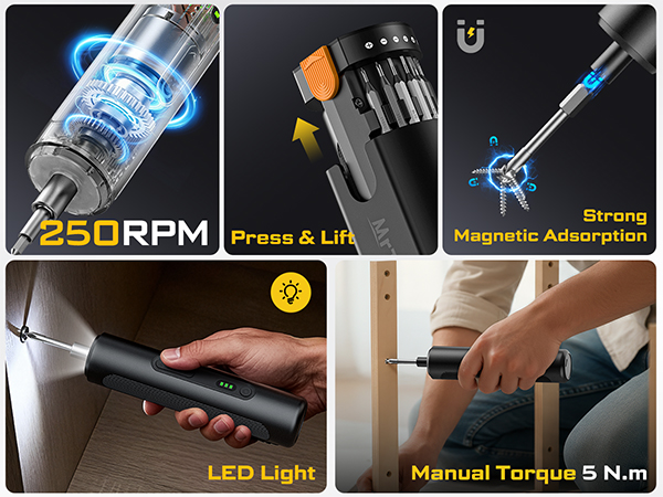 electric precision screwdriver