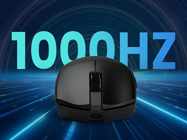 black gaming mouse