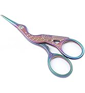 BIHRTC Stainless Steel Sharp Tip Classic Stork Scissors Crane Design Sewing Scissors DIY Tools Dr...