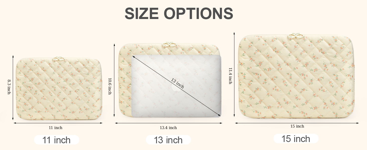 floral laptop case