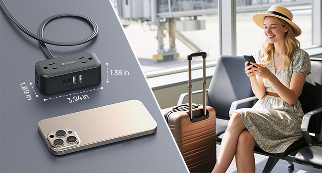Travel Power Strip
