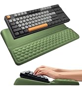 Luvzuni Wrist Rest with Keyboard Stand, Computer Wrist Support Pad, Ergonomic Keyboard Riser Hand...