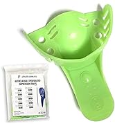 Dental Impression Trays Anterior Upper - Autoclavable Perforated Impression Tray Set - Size Numbe...
