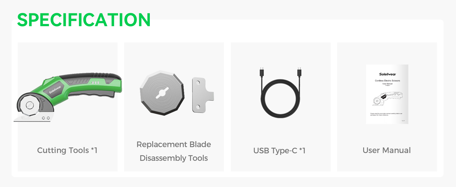 electric fabric scissors