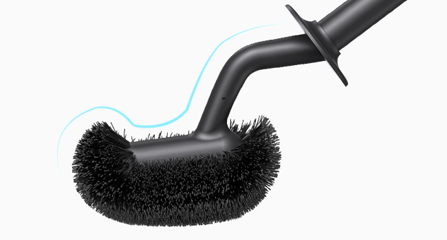 toilet brush and holder set