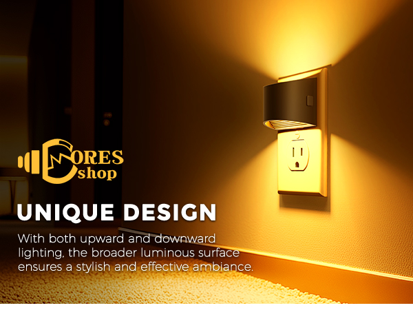 amber night light