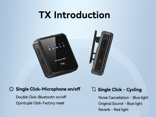lavalier microphone wireless small microphone for recording