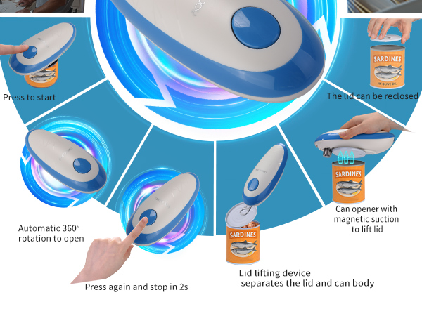 electric can opener automatic can openers
