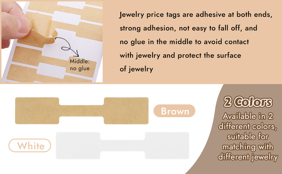 Jewelry price tags