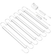 Bangnics Under Cabinet Lighting Plug in. 6 PCS 12 Inch Likable Low Profile Bright Light Strips. D...