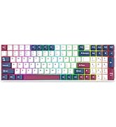 BOYI TK96 RGB Hot Swap Wireless Mechanical Keyboard,2.4Ghz/BT5.0/Wired N-Key Rollover Custom Ergo...