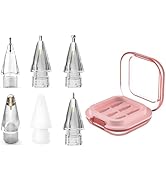 Replacement Pencil Tips for Apple Pencil Pro, Fine Point Metal Tip for Apple Pencil 2nd Generatio...