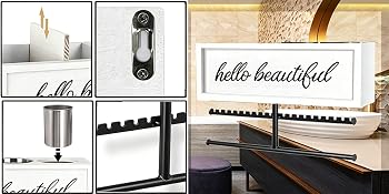 hairdryer holder for bathroom