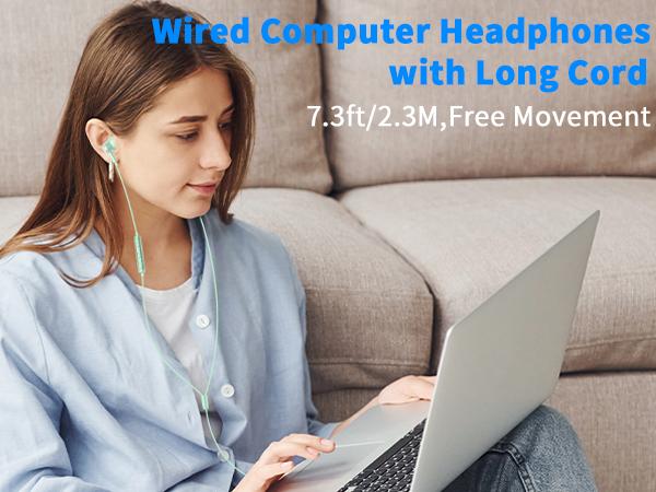 usb headset with microphone for pc computer