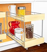 LYNK PROFESSIONAL Pull Out Under Sink Kitchen Cabinet Organizer
