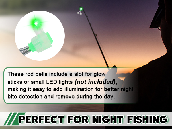 Double Bell Bite Alarms for Rods