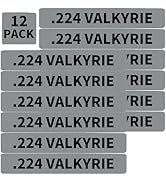 12 Pack Miaozhun .224 Valkyrie Magazine Marking Bands .224 Valkyrie Ammunition Caliber Identifica...