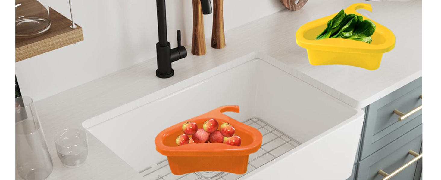 Kitchen sink Swan drain basket