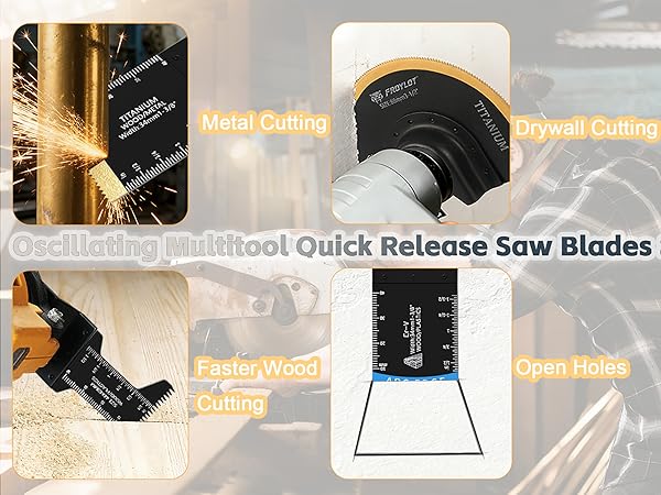 Open Holes, Fast Wood Cuts & Metal/Drywall Trimming