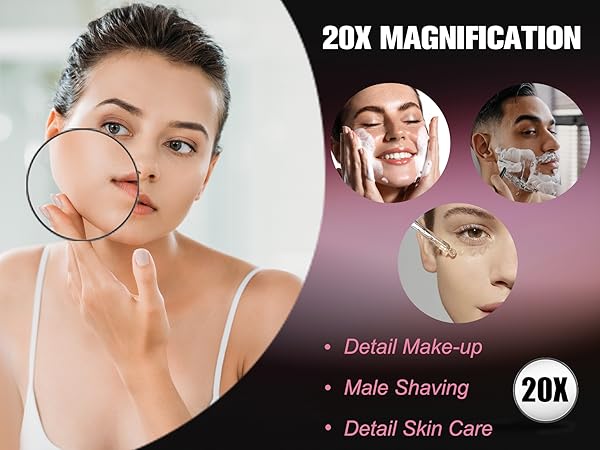 mirror magnifying